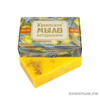 Крымское натуральное мыло на оливковом масле, 100г  Календула